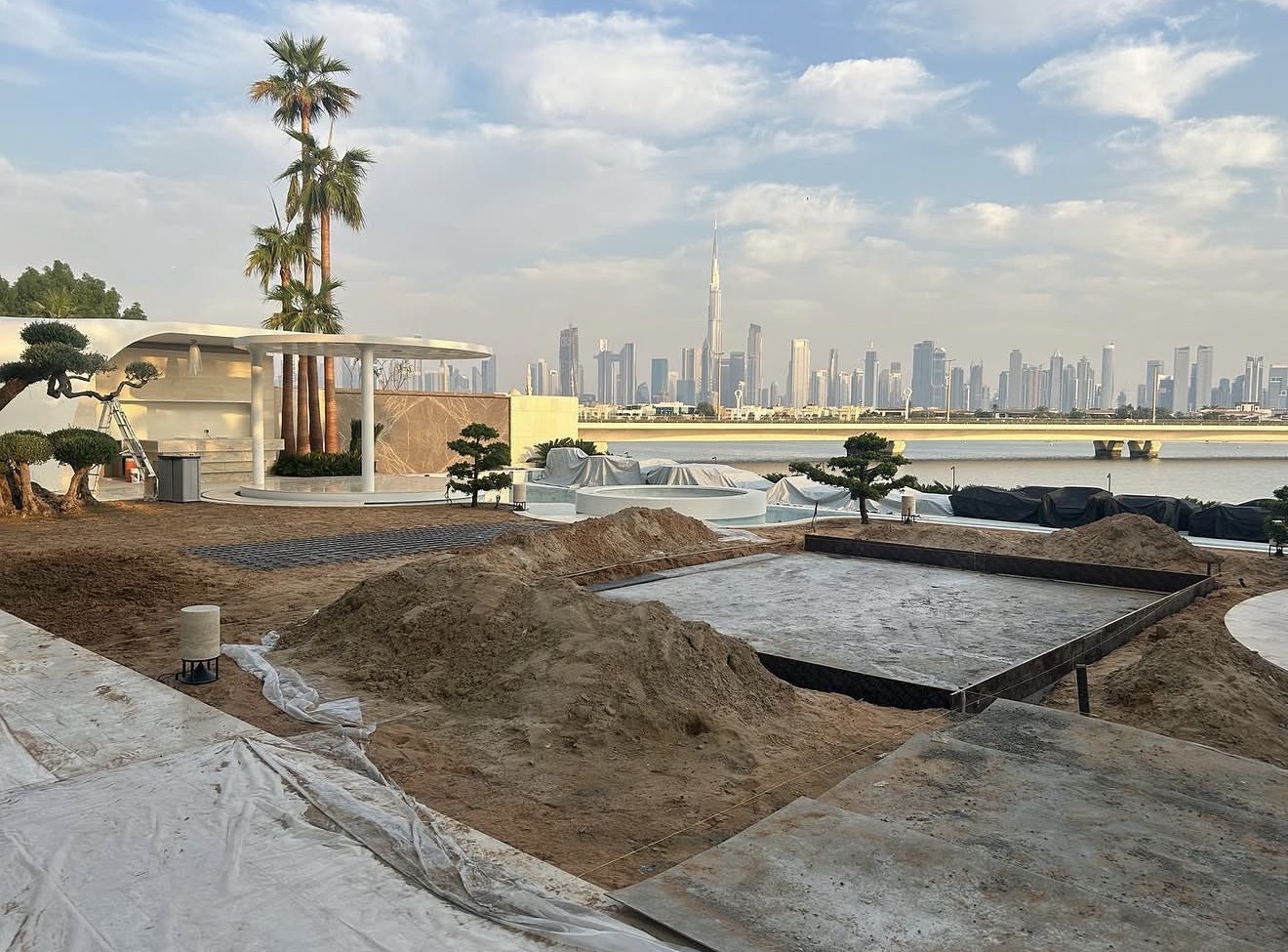 International project – luxury villa construction, Dubai